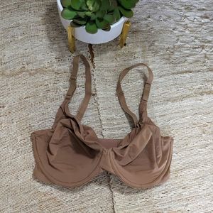 Base Unlined Harper Wilde Bra in Brown